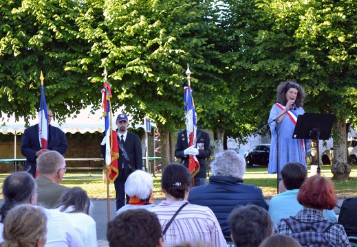 Discours de Laura Catry pour l'ouverture de la cérémonie