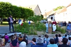 Dévoilement de la stèle