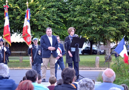 Discours de Sophie Levesque et Benoît Biberon