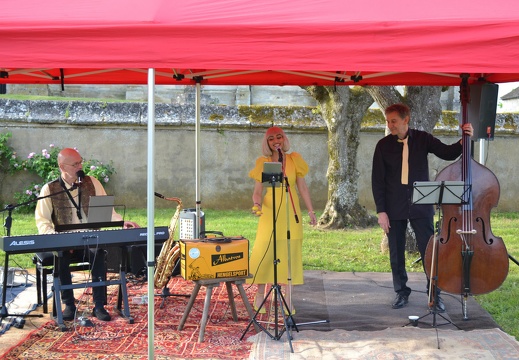 Trio de jazz avec Azadé