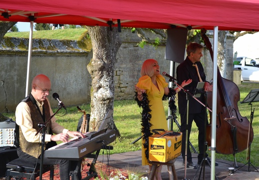 Trio de jazz avec Azadé
